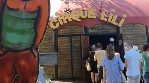 En vidéo : un cirque au centre hospitalier La Chartreuse